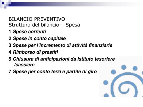 LA CONTABILITA LA PROGRAMMAZIONE E I BILANCI DI PREVISIONE Ppt