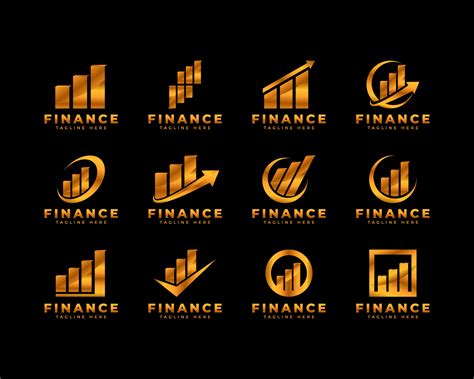 Set Of Luxury Finance And Business Logo Trading And Distribution Logo