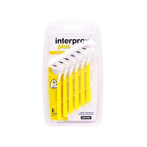 CEPILLO ESPACIO INTERPROXIMAL INTERPROX PLUS MINI 6 UNIDADES