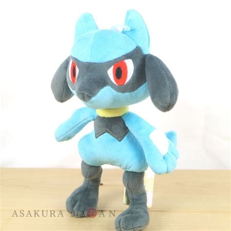 Pokemon All Star Collection Riolu Plush Toy San Ei