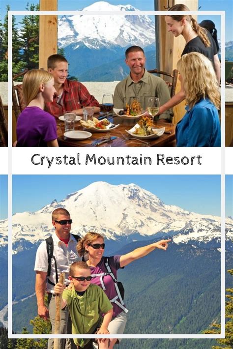 Crystal Mountain Resort | Mountain resort, Crystal mountain, Resort