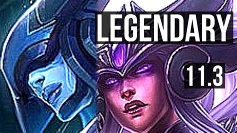 LISSANDRA Vs SYNDRA MID 1500 Games Rank 8 Liss Legendary 900K