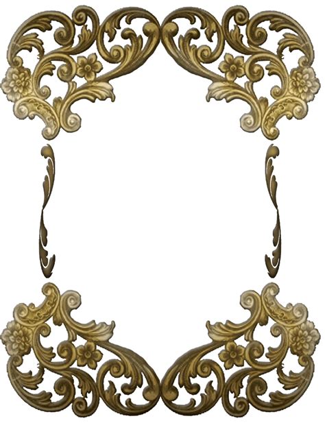 Victorian Borders And Frames Png Transparent Background Vintage