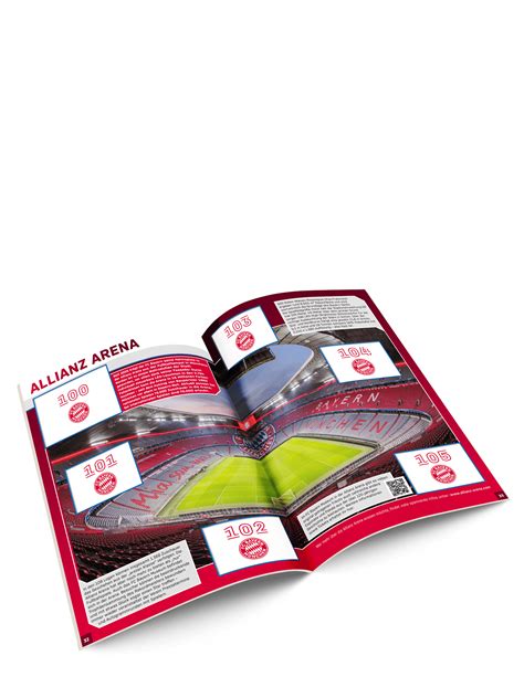 Sticker Album With Stickers Cards Official Fc Bayern Munich Store