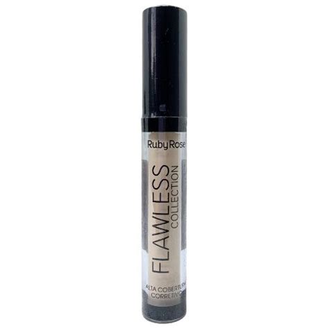 Corretivo Líquido Flawless Collection Ruby Rose Nude makes atacado Virtual Make