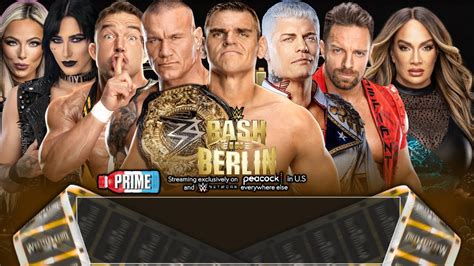 WWE Bash In Berlin 2024 Match Card Predictions YouTube