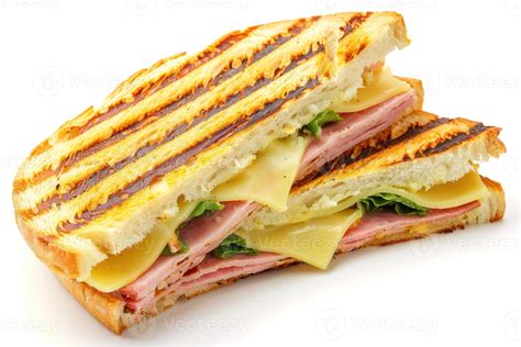 Cuban sandwich variations isolated on white background. 46179745 Stock ...