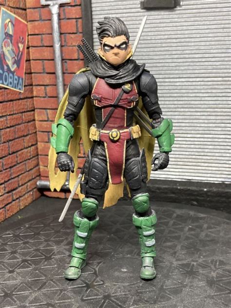 Damian Wayne Robin Batman Custom Action Figure