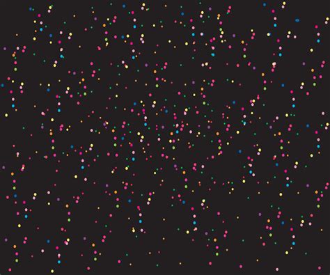 multicolored festive confetti on a black background 4726333 Vector Art at Vecteezy