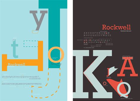 Rockwell Font Study :: Behance