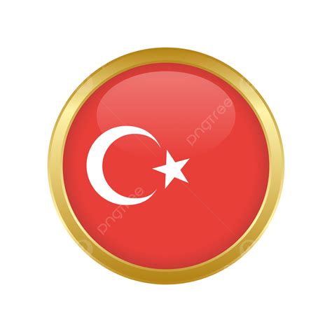 Turkey Flag Turkey Flag Turkey Flag Shinning Png And Vector With