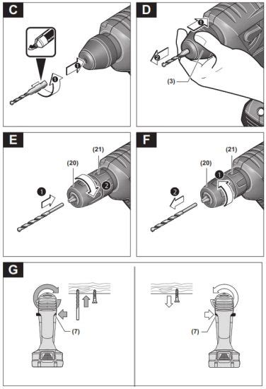 BOSCH 1554862 Uneo Maxx SDS Quick Cordless Hammer Drill Instruction Manual