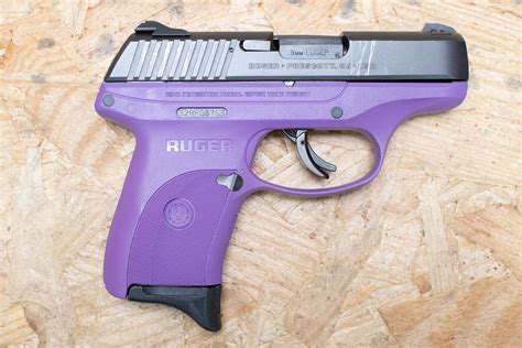 Ruger Lc9s 9mm Police Trade In Pistol With Purple Frame Sportsmans