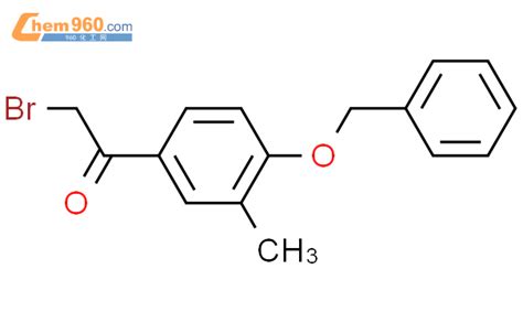 56443 33 5 Ethanone 2 bromo 1 3 methyl 4 phenylmethoxy phenyl CAS号