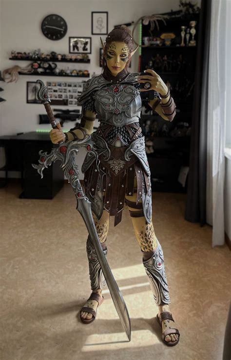 Baldur S Gate 3 Lae Zel Cosplay By Frau Haku Larian Studios