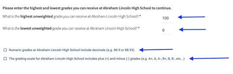 How To Complete The Numeric To Letter Grading Scale Conversion