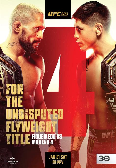 Official UFC 283 poster : r/ufc