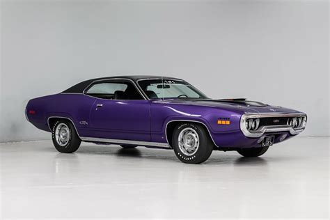 Rare 1971 Plymouth Gtx Owned By Nascar Driver For Auction With Autohunter