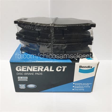 Bendix Disc Brake Pads Db Gct Front Toyota Fortuner X Hilux