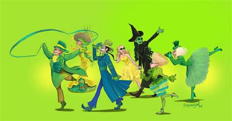 One Short Day In The Emerald City Wicked Musical Wicked Fan Art