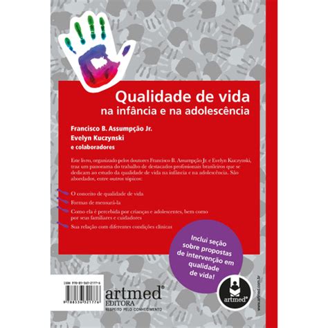 Livro Qualidade De Vida Na Inf Ncia E Na Adolesc Ncia Orienta Es