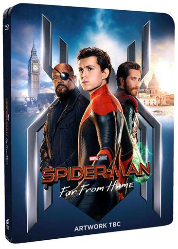 Spider Man Far from Home Steelbook Blu ray 4K édition collector