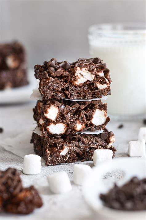 Chocolate Rice Krispie Treats • Dance Around the Kitchen