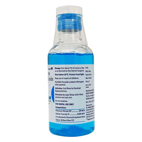 Senquel AD Mouth Wash 200ml Price Uses Side Effects Netmeds