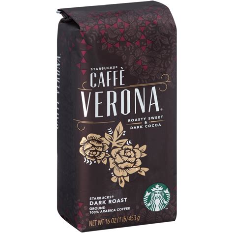 Starbucks Lb Cafe Verona Dark Roast Ground Coffee Ground Regular