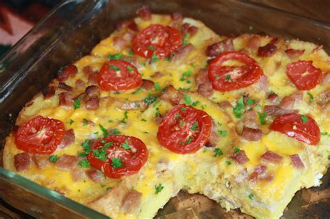 French Bread and Egg Breakfast Casserole