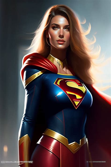 Supergirl In A Alien Krytonian Armor Full Body By Blulive On Deviantart