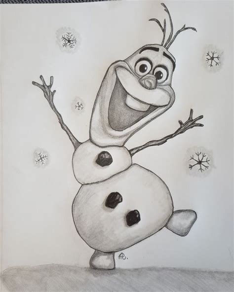 Olaf drawing