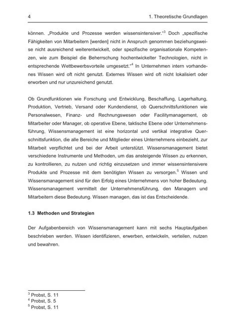 Wissensmanagement Grundlagen Einf Hrung Und Optimierung Grin Grin