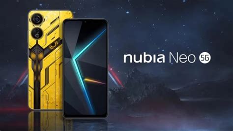 Le Smartphone Nubia Neo 5G Devient Officiel Tech Tribune France