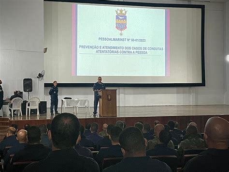 Comando Do Distrito Naval Promove Palestra Sobre Conduta