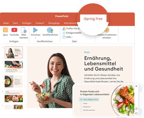 Powerpoint Quiz Vorlage Vielfalt Entdecken Ispring