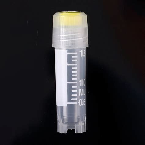 2 0ml External Thread Cryovial With Silicone Washer Seal Disposable