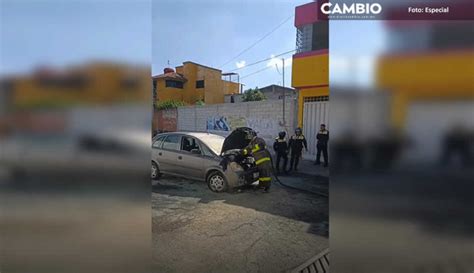 Falla El Ctrica De Veh Culo Provoca Fuerte Incendio En Atlixco