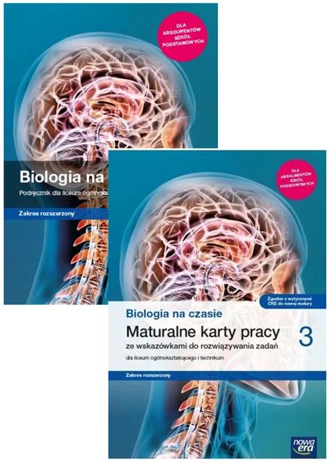 Biologia Na Czasie Podr Cznik I Maturalne Karty Pracy Dla Liceum I