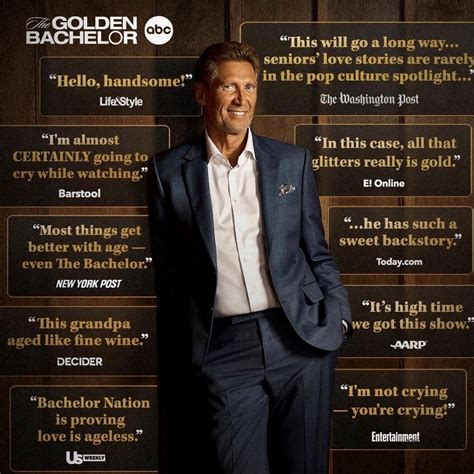 The GOLDEN BACHELOR – Matchmaker For Hire