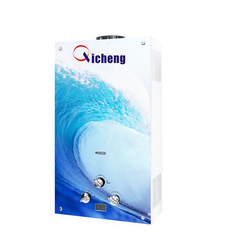 Glass Panel Flue Type Natural Gas Tankless Hot Water Heater China Low