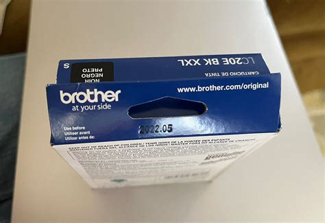 Lot Of Brother Lc E Bk Xxl Super High Yield Black Ink Cartridge Exp