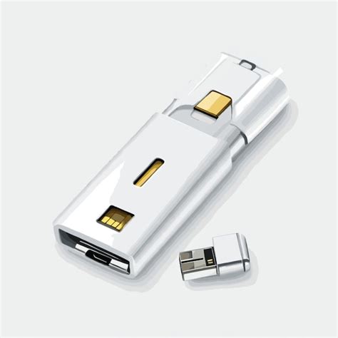 Vector De Unidad Flash Usb Vector Premium