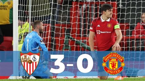 Sevilla Vs Manchester United Highlights Goals Youtube