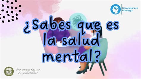 ¿que Es La Salud Mental Youtube