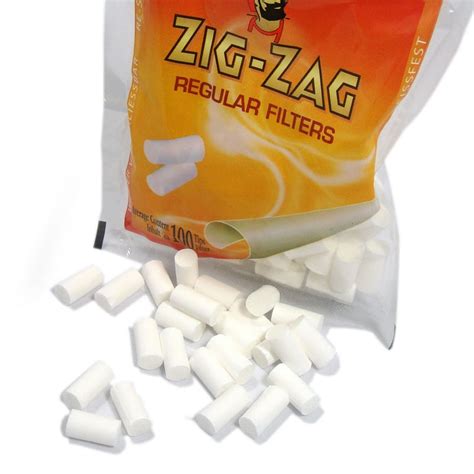 Zig Zag Regular Hand Rolling 7.5mm Cigarette Filter Tips