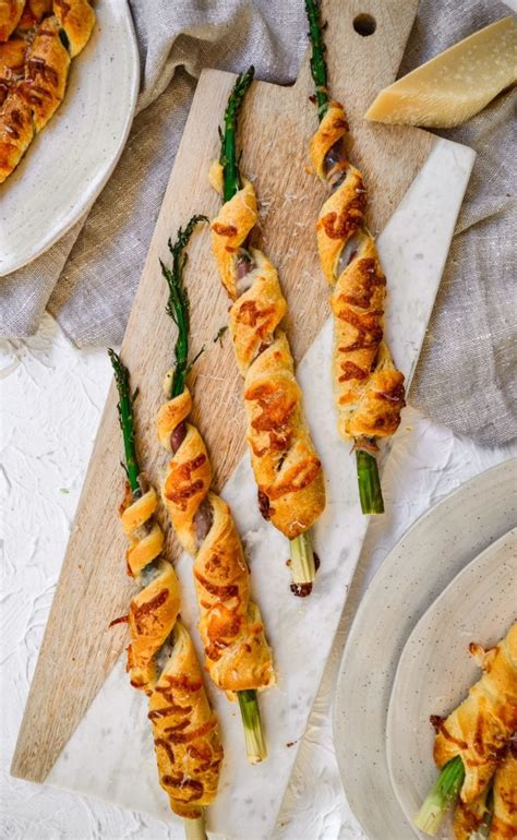 Asparagus Crescent Roll Appetizers - The Cookie Rookie®