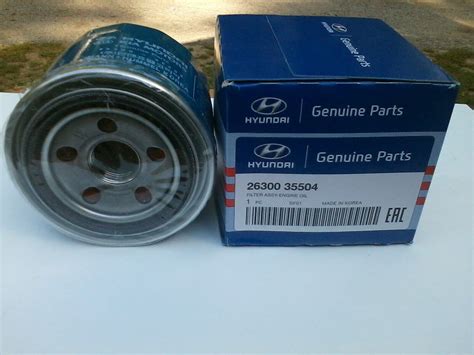 Oem Hyundai Engine Oil Filter Ebay