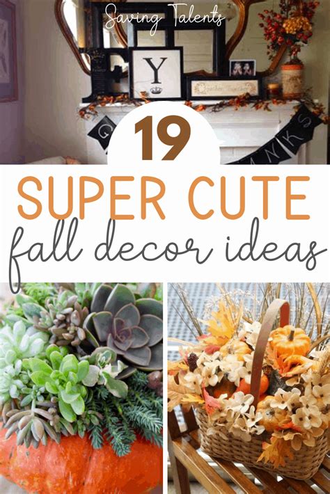 19 Fall Decor Ideas To Make Your Home Cozy for Your Home - Saving Talents