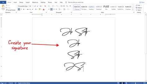 Best Word Font for Signature [FREE]